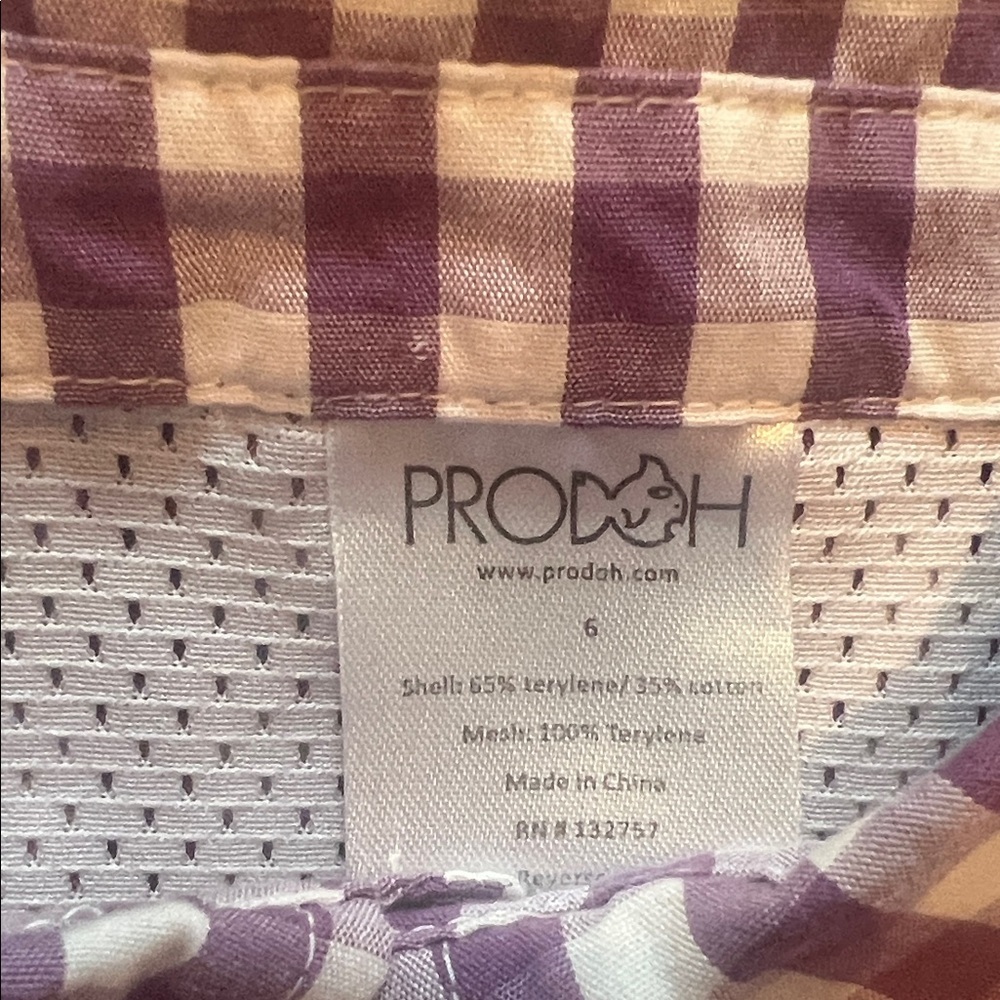 Prodoh Purple Check Button Down Shirt - Picture 2 of 6
